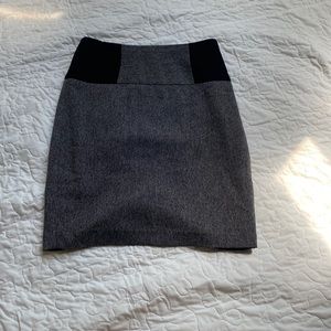 Grey Pencil Skirt
